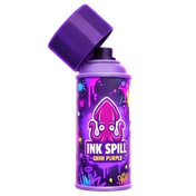 A can of Ink Spill purple spray